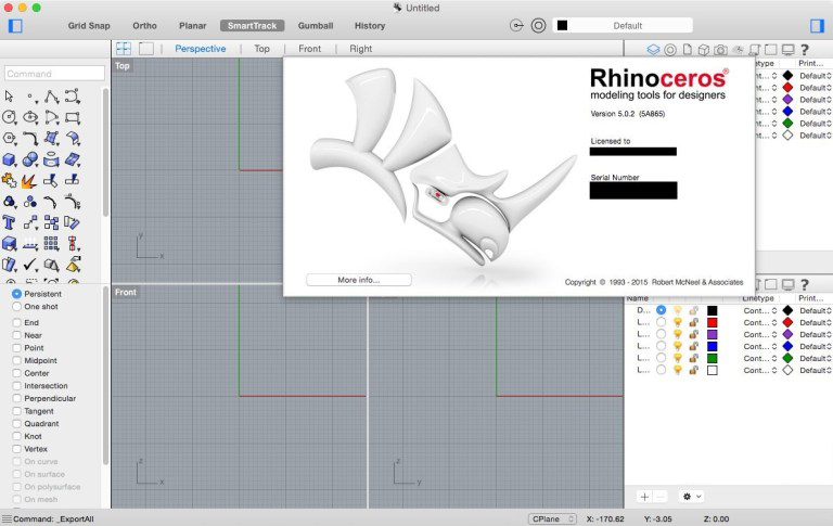 Rhinoceros 3D 7.32.23215.19001 for mac instal
