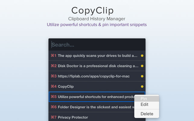 CopyClip 2 download the last version for apple