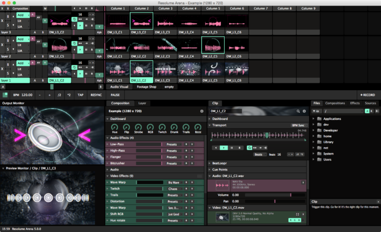 Resolume Arena 7.16.0.25503 download the last version for mac